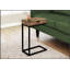 Table d'appoint en forme de C avec tiroir de rangement, conception moderne pour des espaces compacts et pratiques