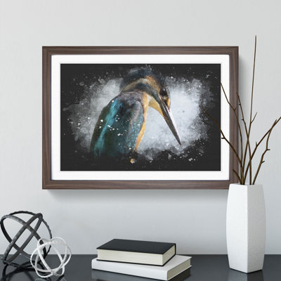 Kingfisher Bird Vol.1 - Picture Frame Graphic Art
