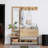 Jakailah Hall Tree 47.2'' Wide with Shoe Storage