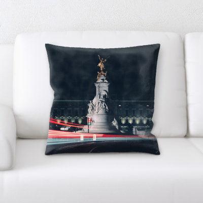 Housse et insert de coussin carré Statue