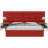 Microsuede Wall Paneling in Red Melon