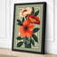 Orange Blooms Study Botanical - Wrapped Canvas-1151037510-1151037532