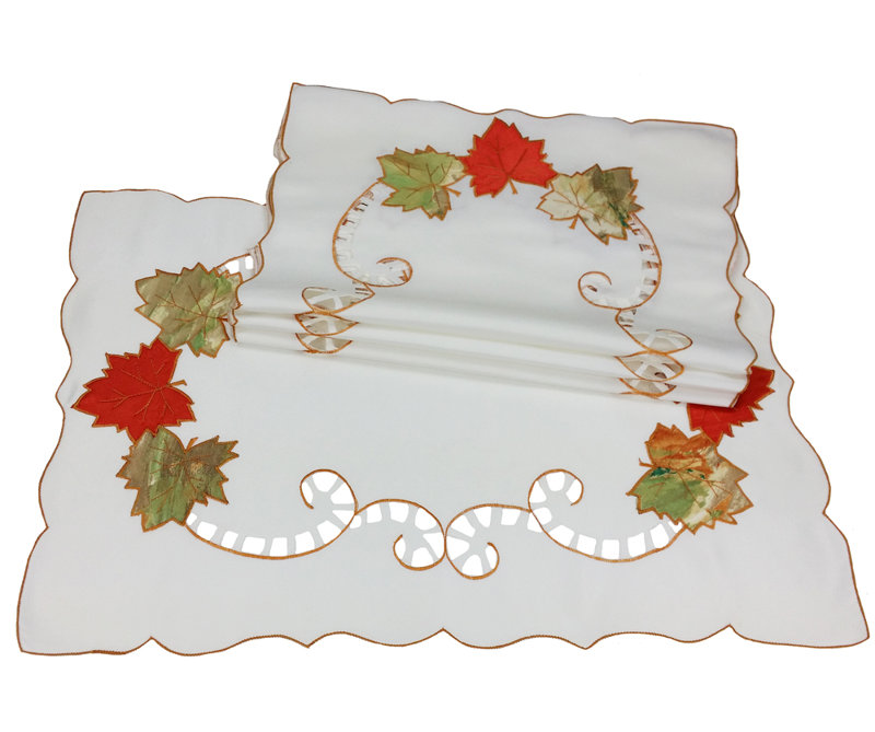 Scrolling Leaf Placemats Set of 4