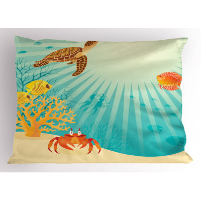 Taie décorative marine Sun