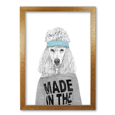 80'S Bitch Dog Animal by Mercedes Lopes Charro - Print