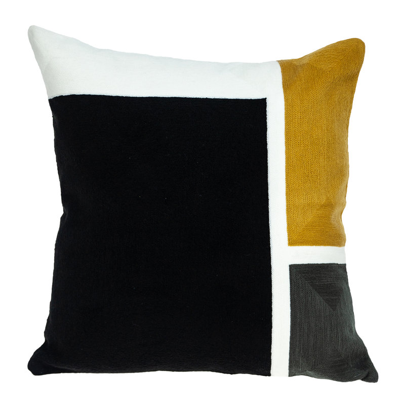 Parkland Collection Scalic Black Throw Pillow
