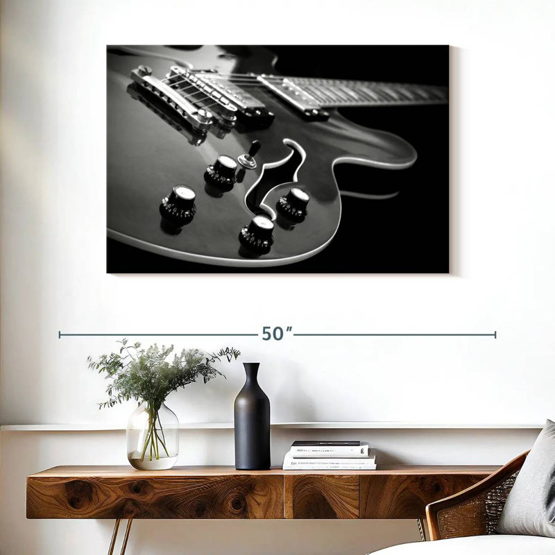 Guitare électrique Abarca, H 26 po x l 39 po