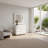 Marielle Trilogy Channel Mirror - White