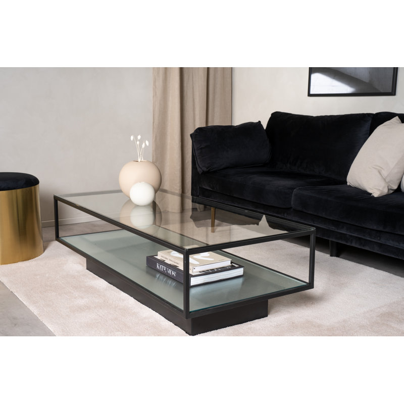 Floden Floor Shelf Coffee Table with Storage