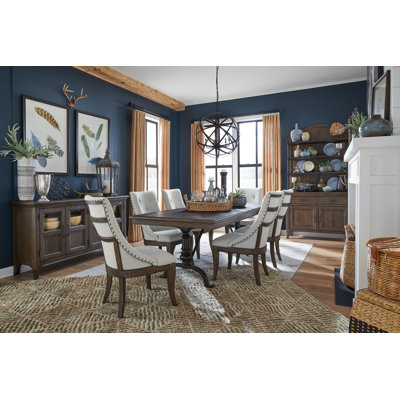 Ganley Galey Extendable Solid Oak Dining Set