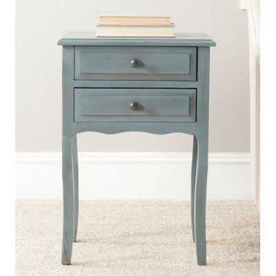 Faredo End Table With Storage Drawers