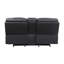 Causeuse inclinable en cuir Martinsen