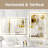 Gold Tempered Mirrordual LED Light Stripsfront And Back Lighting-680765507