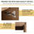 Cranor Wall-Mounted Bathroom Cabinet with Open & Closed Storage-432995533-432995534