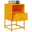 Angeliese 36cm W Steel Bedside Table-934719163