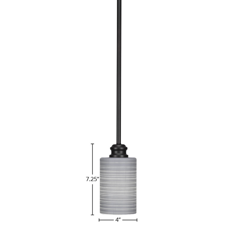 Tige suspendue Edge, Espresso, Gris