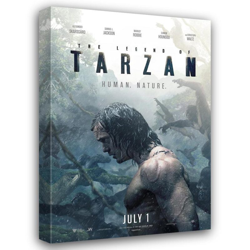 La légende de Tarzan, H 24 po x l 16 po