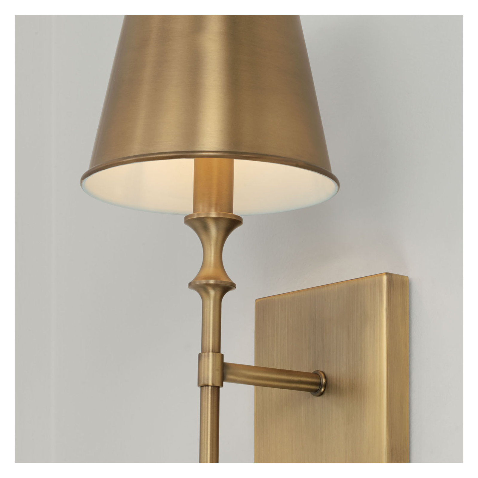 Evren Single Light Steel Dimmable Wallchiere
