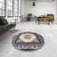 Tapis traditionnel bleu / beige Fuse-612032484