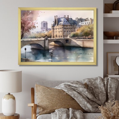 Aquarelle de Paris, France IV - reproduction