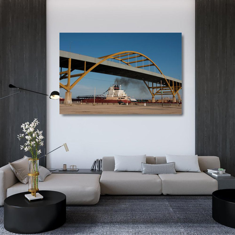 Hoan Bridge, Milwaukee, Wisconsin, H 32 po x l 48 po