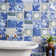 Angela Harris Wilder Portofina Decor 8x8 Mural Matte Porcelain Tile