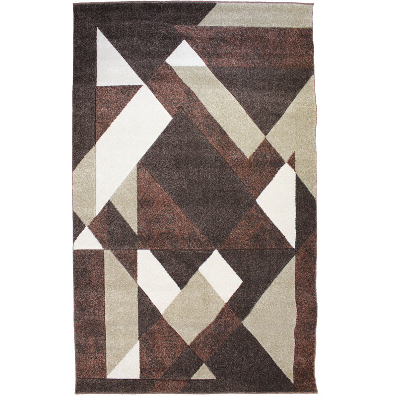 Tapis chocolat / brun Dura, Rectangulaire 3 pi 3 po x 4 pi 11 po