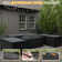 9-Person Sofa Seating Group With Fire Pit