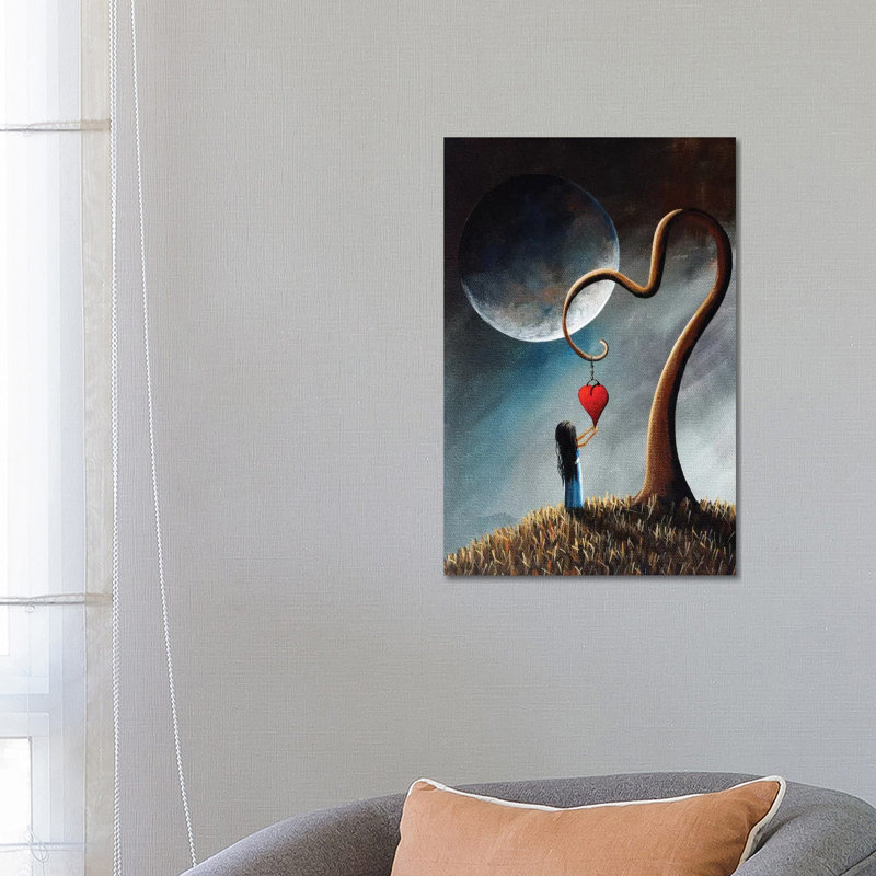 May Contain Traces Of Hope II by Moonlight Art Parlour - Painting on Canvas, 66.04 cm H x 45.72 cm W x 1.91 cm D