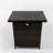 28inch Wicker Square Fire Pit Table