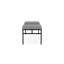 Structure en métal 2 places pour table d'attente Avon Rx Santé-102342545-102342550