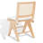 Josephina 16.9'' H Leather Upholstered Ash Armchair-1906841302