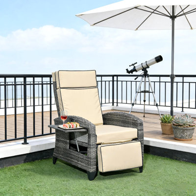 Méridienne inclinable, Fauteuil inclinable d'extérieur