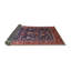 Tapis oriental bleu / rouge-191554363