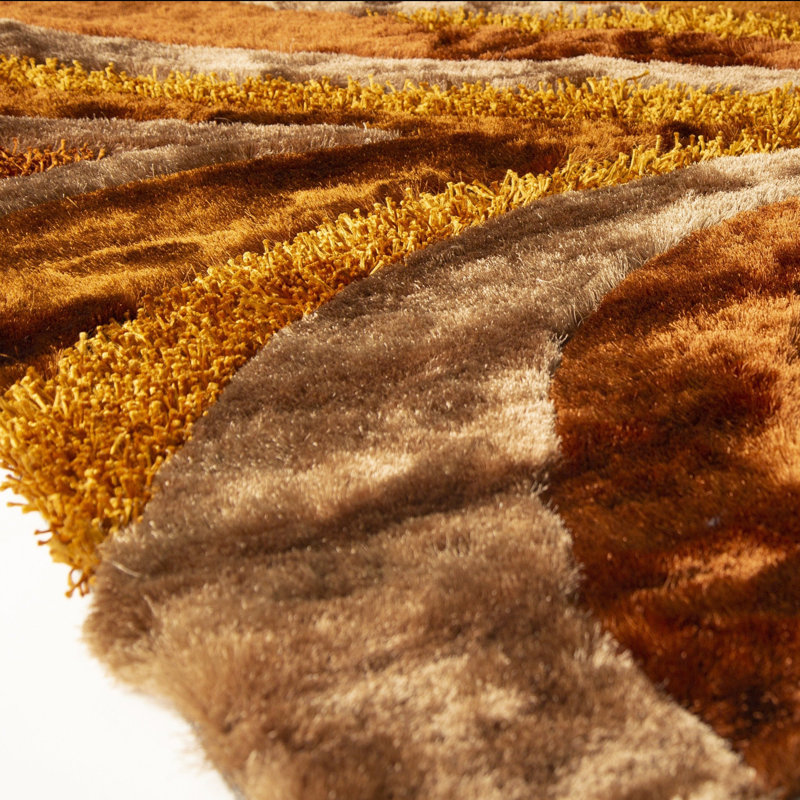 Tapis brun / gris Thummepalli