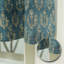 Fabdivine Grommet linen curtain, hand block print blackout window shade, floral boho room darkening curtain, window blackout panel - NEELGAGAN-2067763194