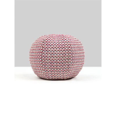 Cotton Blend Reversible Throw Pillow