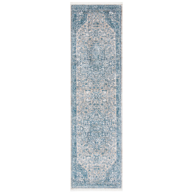 Rumsey Performance Oriental Rug, Runner 2'2" x 10'