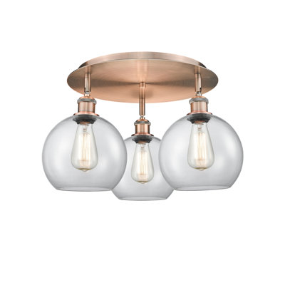 Ellington Glass Flush Mount