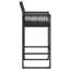 Orsini Rattan Outdoor 80cm Bar Stool-1836798830