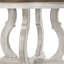 Cillin Round Dining Table, Walnut & Antique White Finish DN01805
