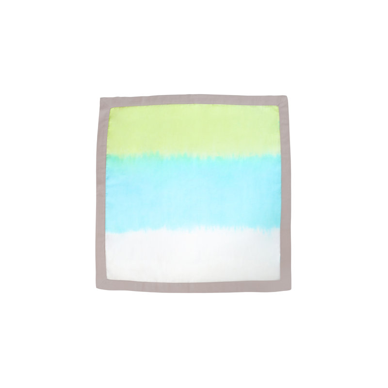 Tropical Breeze Tie-Dye Napkin Set, Blue/Green