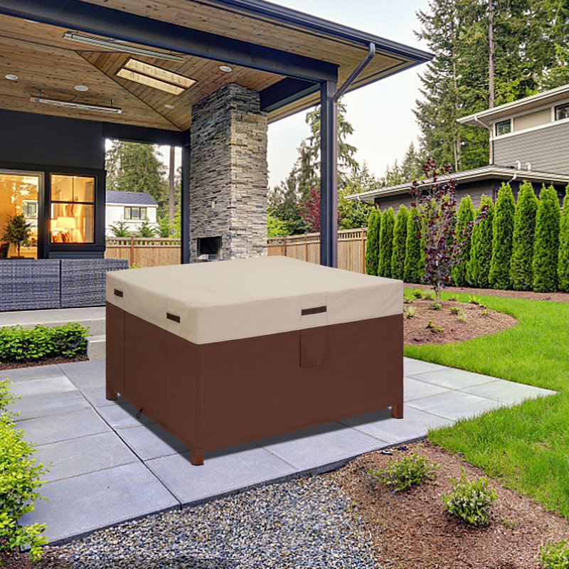 Outdoor Patio Dining Set Cover/Patio Dining Table Cover, 32" H x 76" W x 76" D