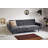 Chillax Dream 83.86" Velvet Square Arm Sleeper Sofa-2110145471