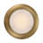 Macey, Flush Mount, 16", Antique Brass, Etched Glass-1374595012