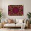Art mural rouge Op Op 14-2063000900