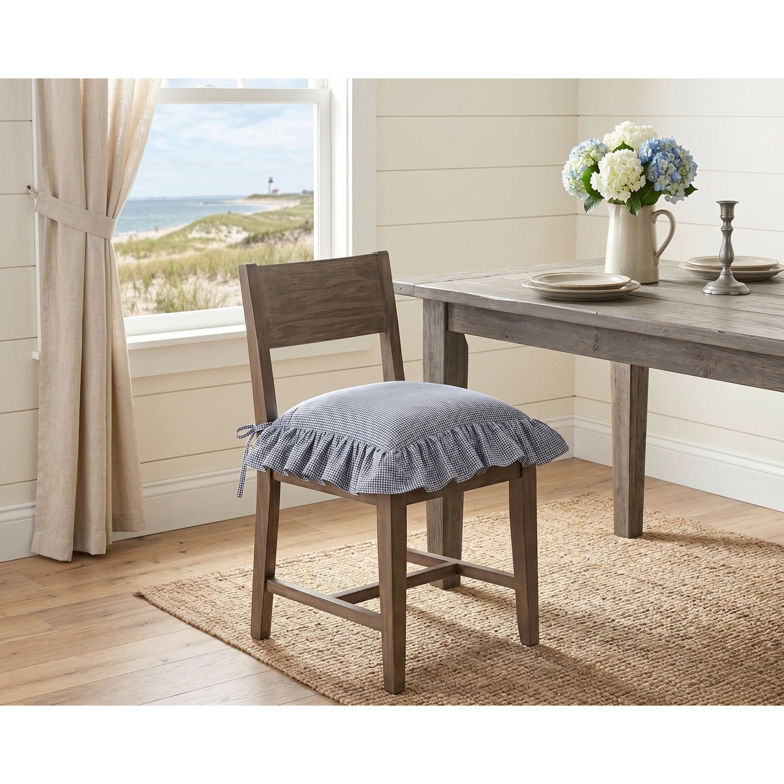 Outdoor Chair Pad, Navy