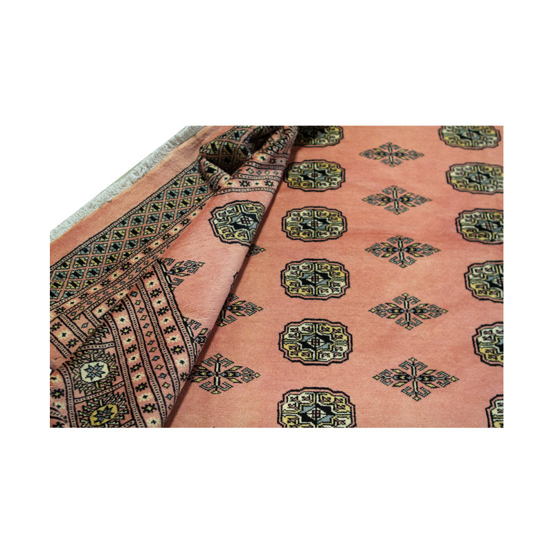 Hand-Knotted High-Quality Rust/Brown Area Rug
