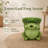 Frog Garden Statue with Lotus Leaf Hat