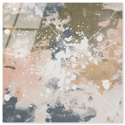 Splatter Effect III Abstract Art Acrylic Print by Art Remedy